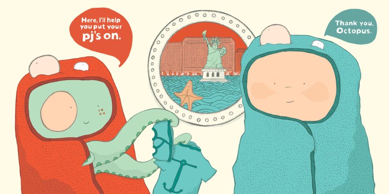 Thank You, Octopus by Darren Farrell. Images Courtesy of Darren Farrell.